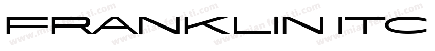 Franklin ITC St字体转换